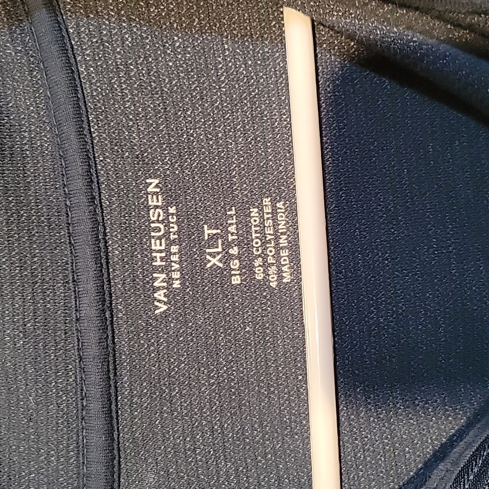 Van Heusen Xlt Mid Zip Up Sweatshirt - Picture 3 of 3